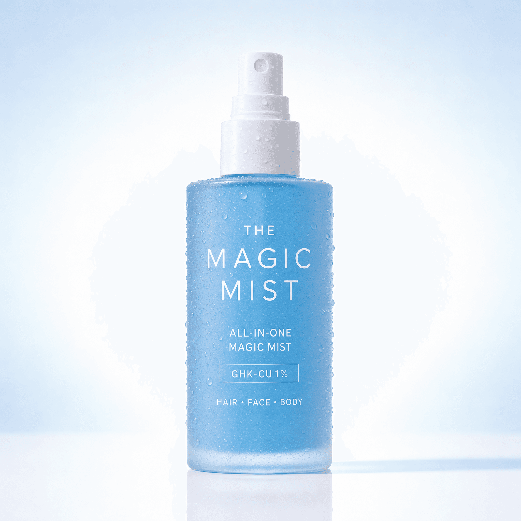 The Magic Mist GHK-CU peptide bottle